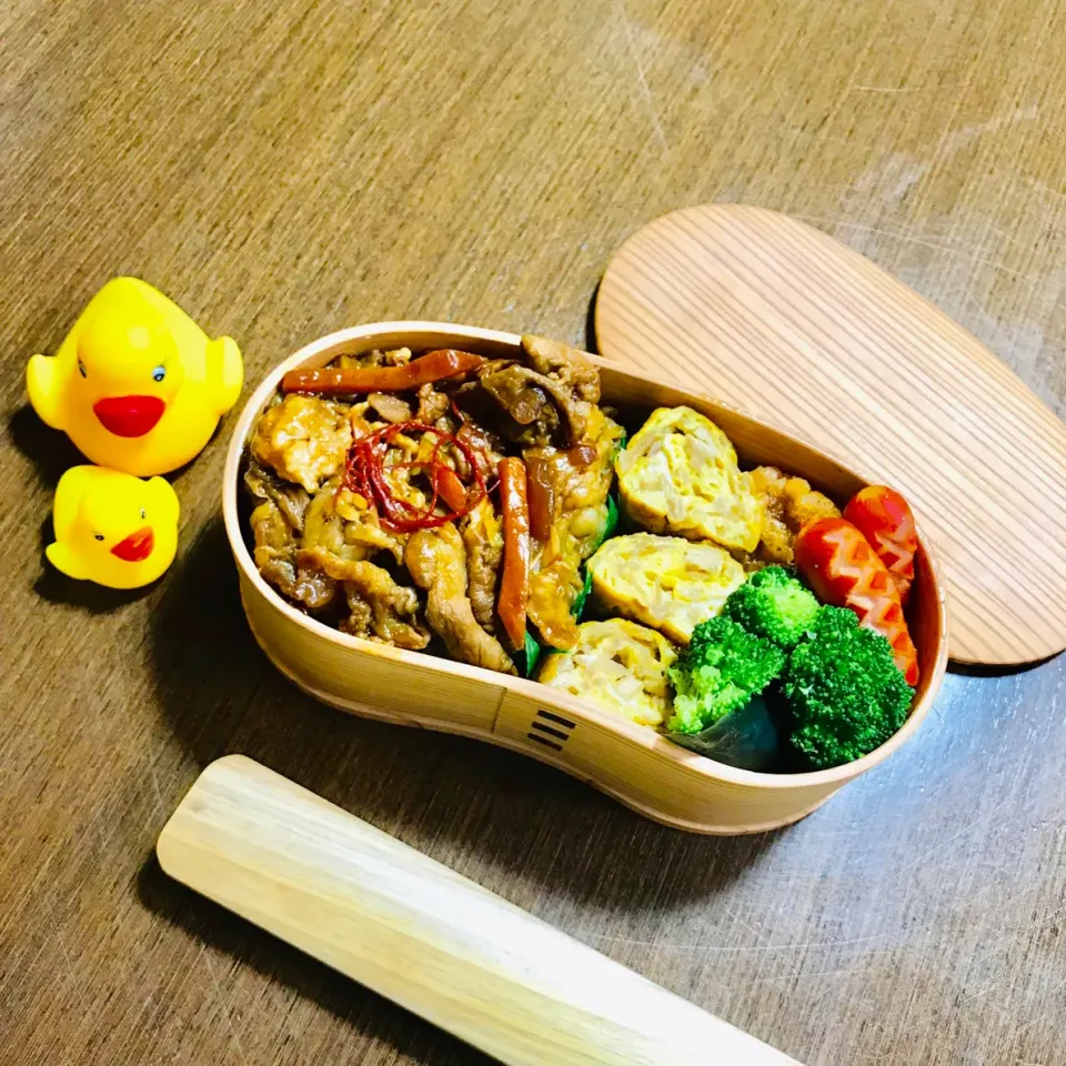 『回鍋肉丼』わっぱ弁当|nailsbayさん