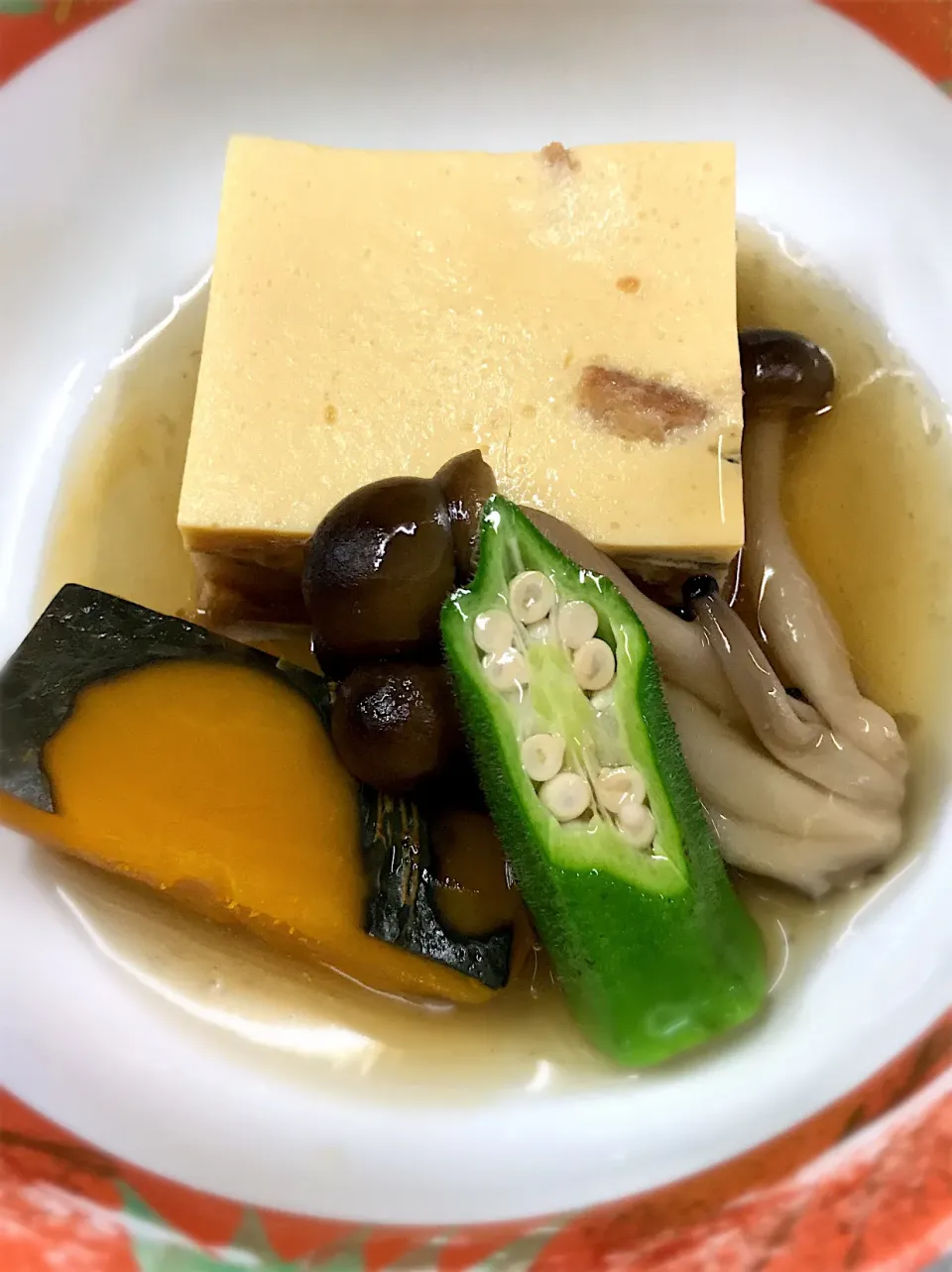 炊合せ 穴子豆腐|料理長さん