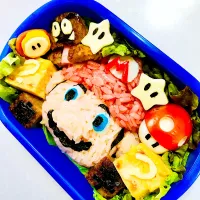 Snapdishの料理写真:マリオのお弁当|anriさん