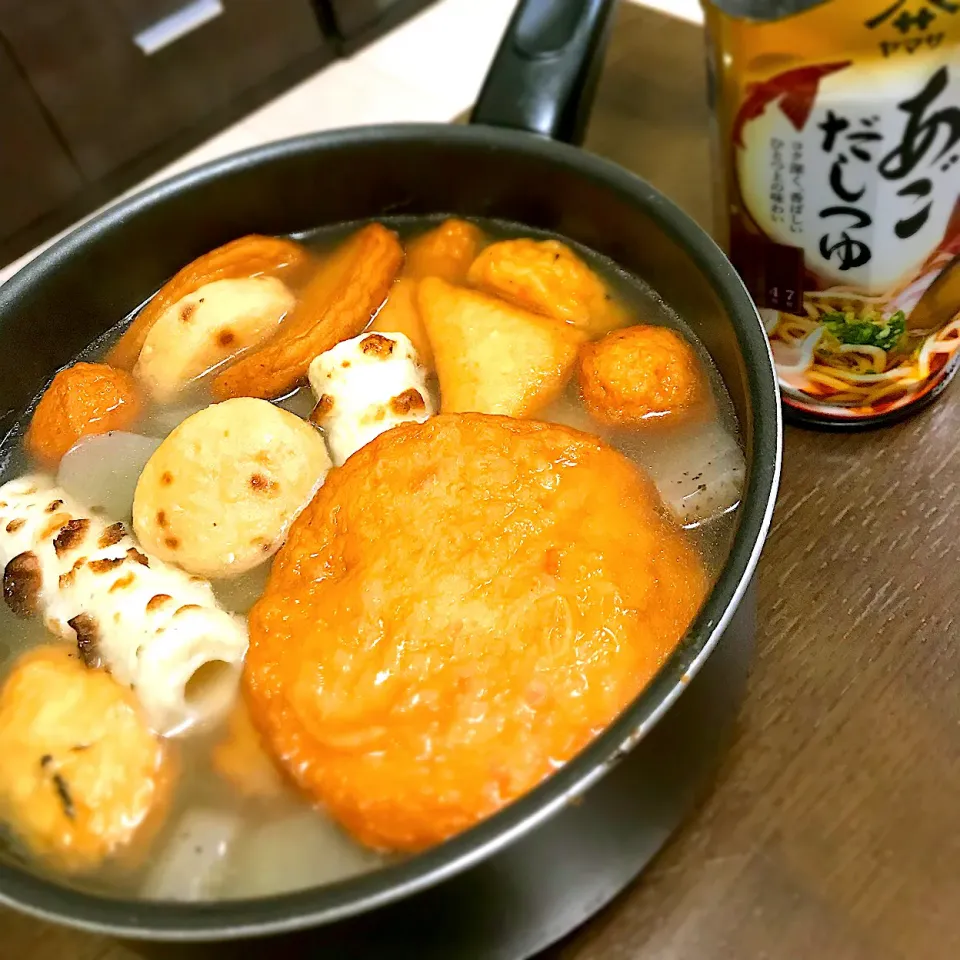 焼きあご出汁つゆでおでんです。|MAYUKOさん