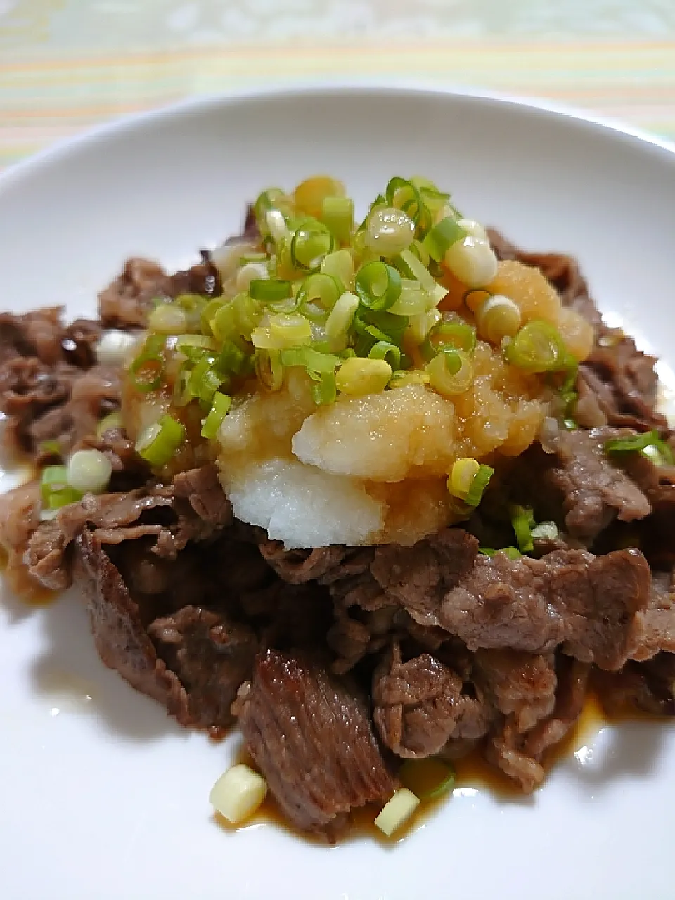 牛肉のおろしポン酢
簡単料理|🍒ふみりん🍒さん