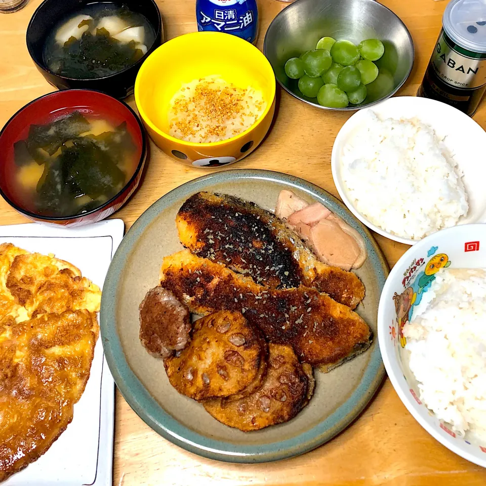 鮭焼フライ🐟蓮根はさみ焼揚げ|Makokoさん