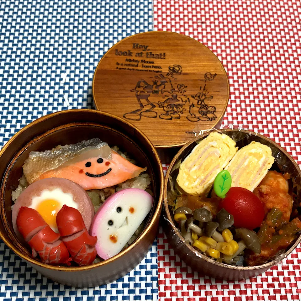 Snapdishの料理写真:2019年10月15日　オレ弁当♪|クッキングおやぢさん