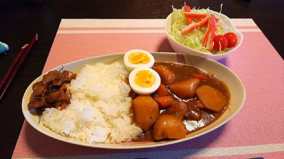 じゃがいもゴロゴロチキンカレー|ひとみさん