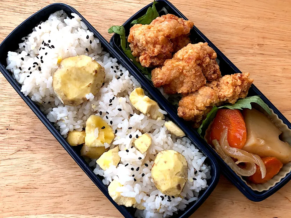 昨夜の残り物全部詰めちゃえ！ 弁当|弁当 備忘録さん