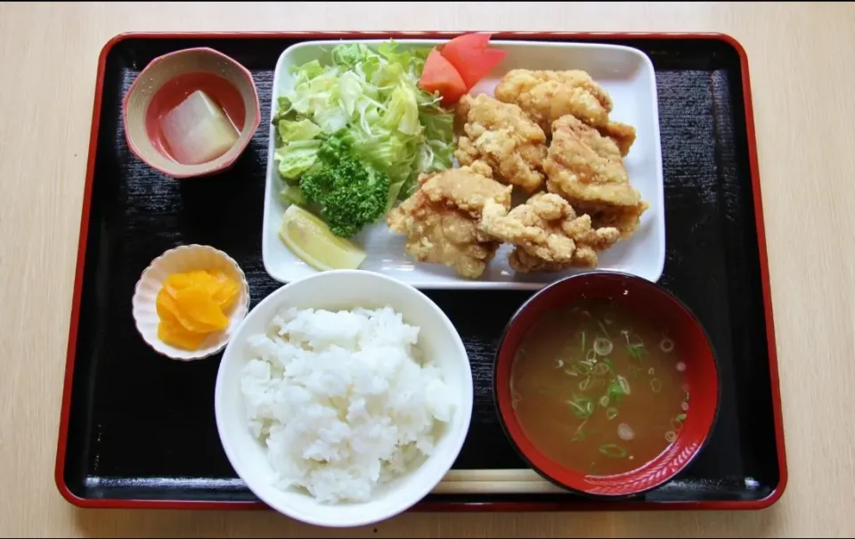 から揚げ定食|チヌさん