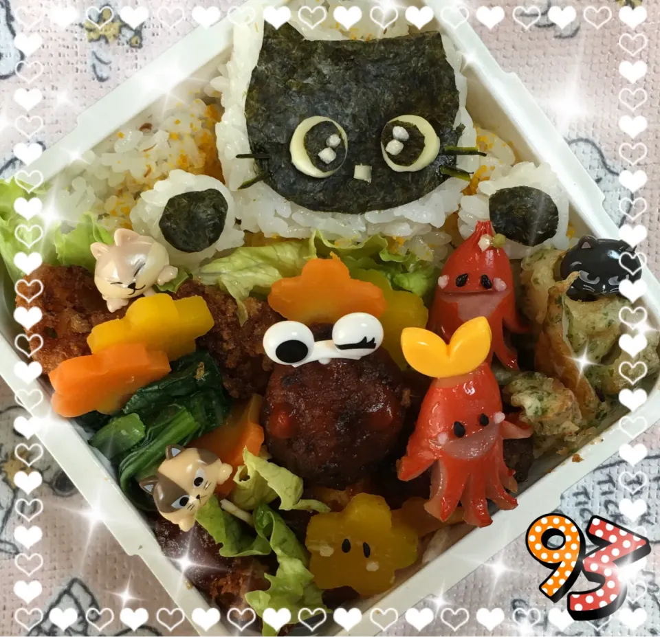 Snapdishの料理写真:高校生弁当|うさぴょんさん