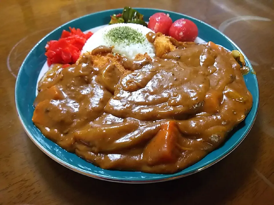 チキンカツカレー(^_^)v|森のプーさん 🍯(森　耕二)さん