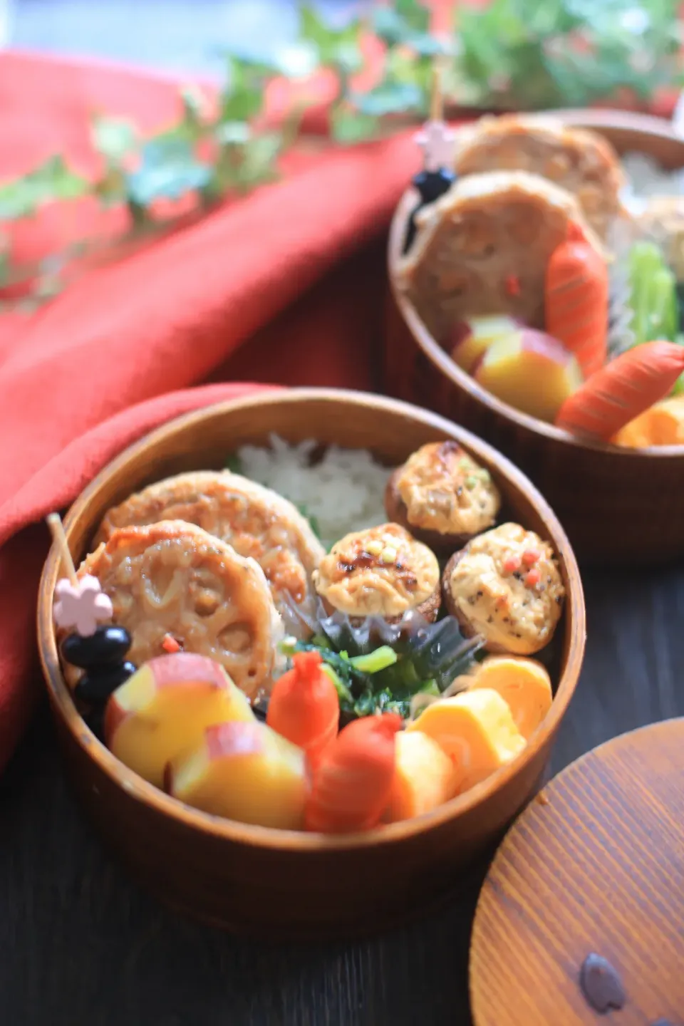 れんこんのはさみ焼き弁当|ゆいか＊さくママさん