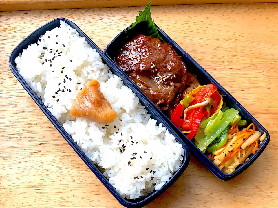 すき焼きの肉だけ 弁当|弁当 備忘録さん