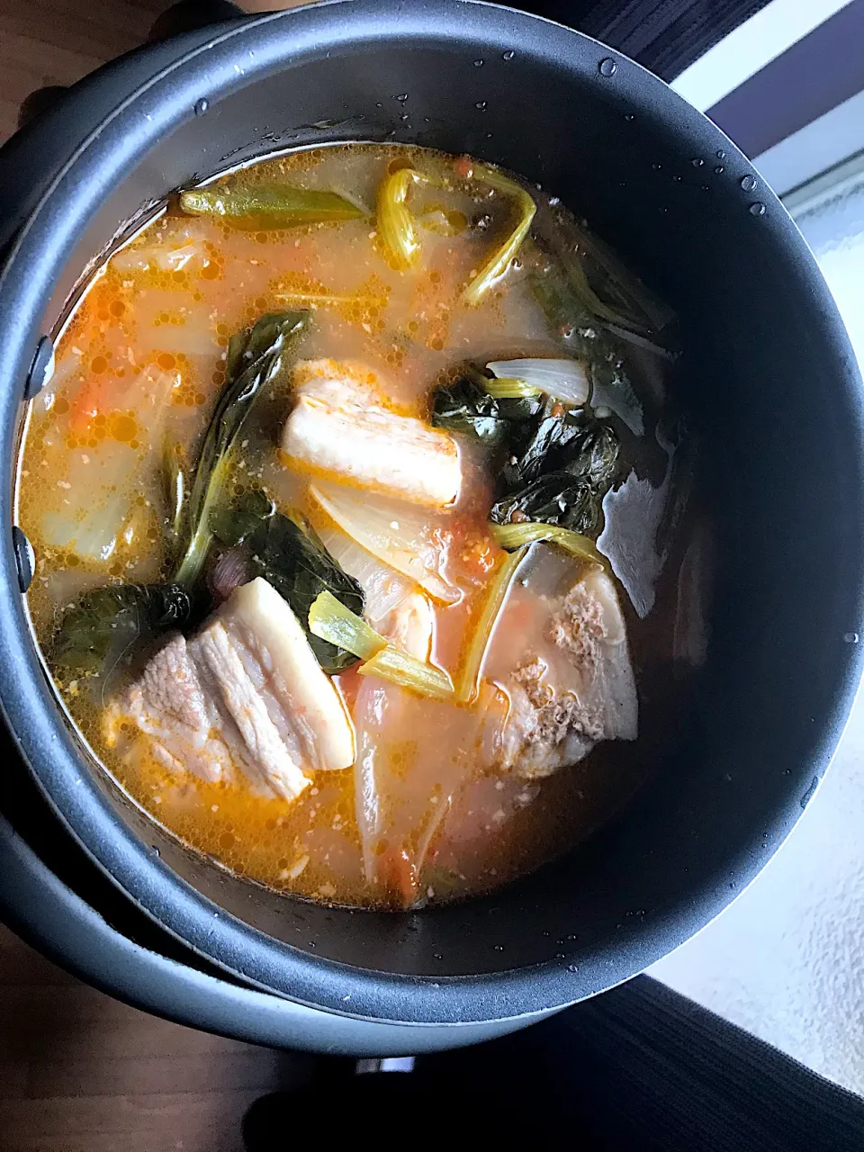 Sinigang na baboy - Filipino soup made by my friend 🥰🥰🥰|Ha Kim Truc Quanさん