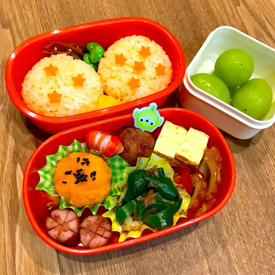 ドラゴンボール弁当⭐︎年中さん弁当👦|ちぃさん