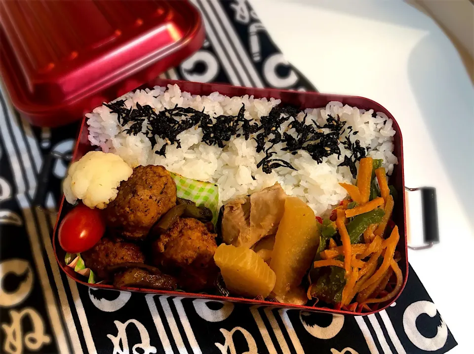 息子弁当〜24 ミートボール弁当|mashaさん