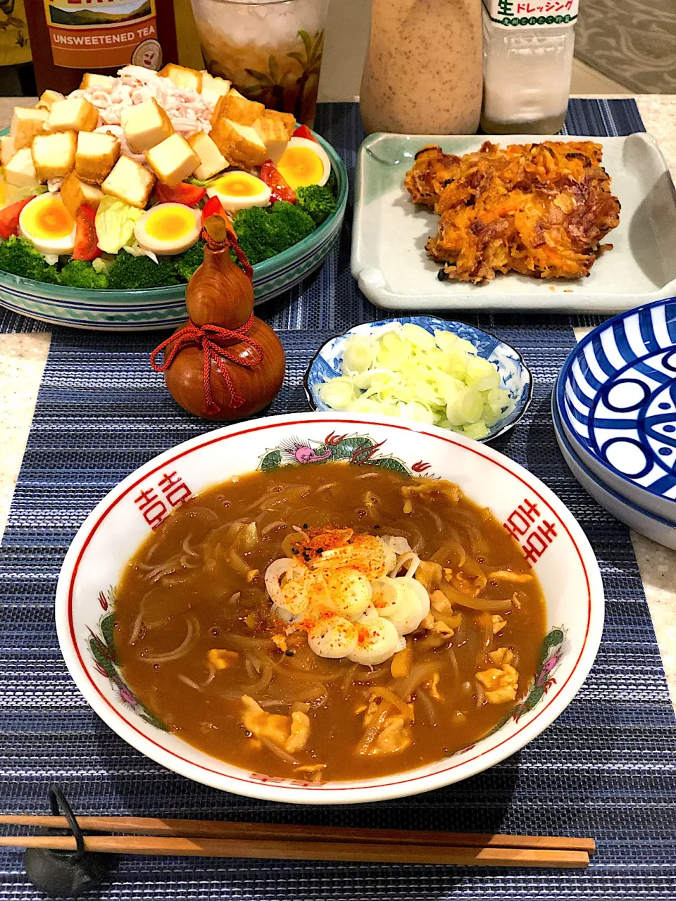 南蛮蕎麦！筋肉モリモリサラダ🥗！|Mayumiさん