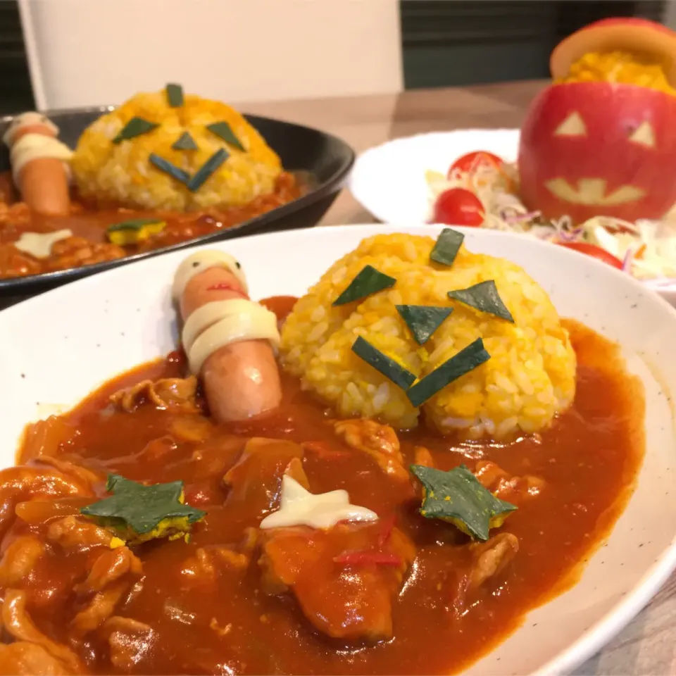 Snapdishの料理写真:ハロウィンディナー🎃|はるさん