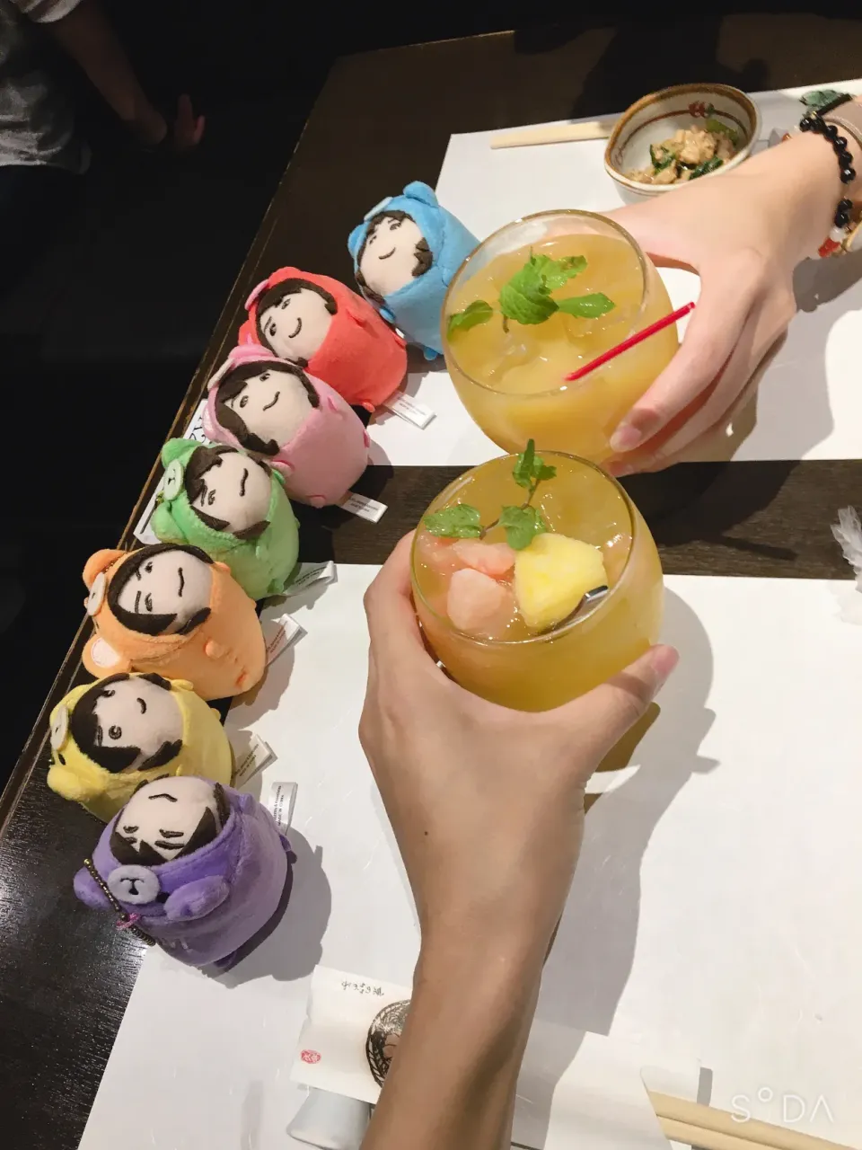 カクテルで乾杯⚡️🍸🍸接方来|なぎさん