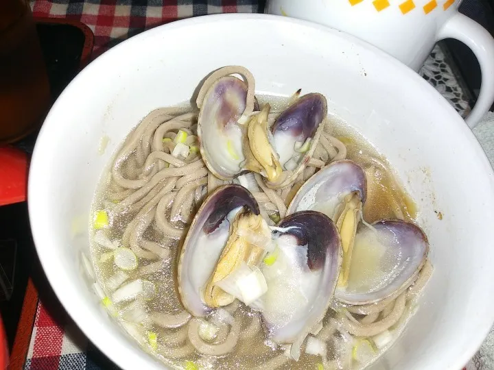 Snapdishの料理写真:あさり蕎麦|こやっこさん