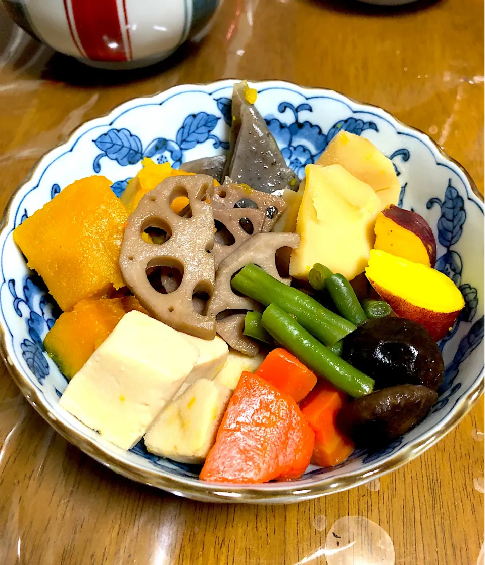 野菜と高野豆腐の煮物|みっちんさん