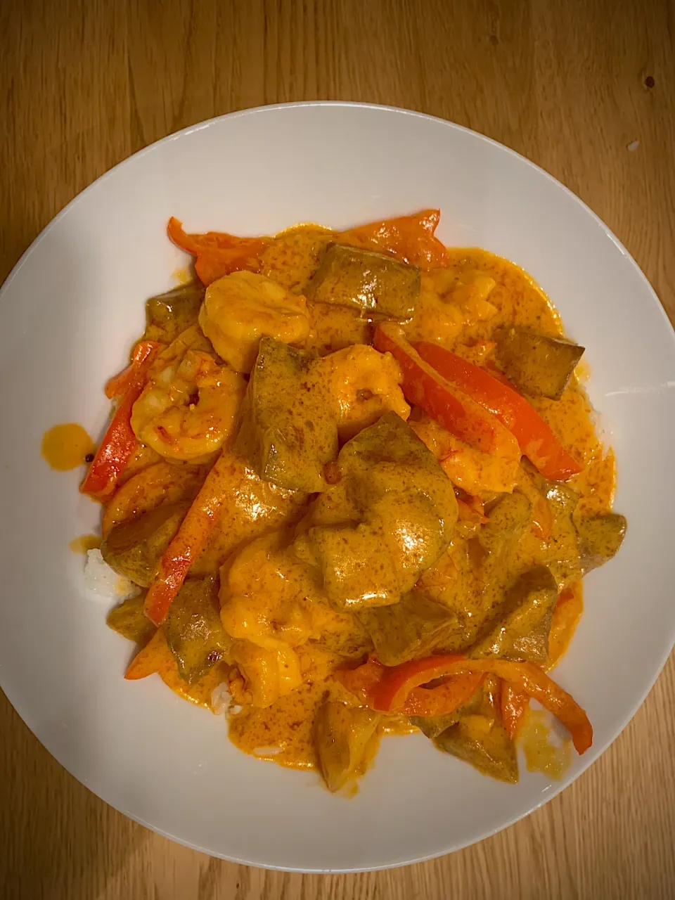 Shrimp red thay curry|Alessandra de Lucaさん