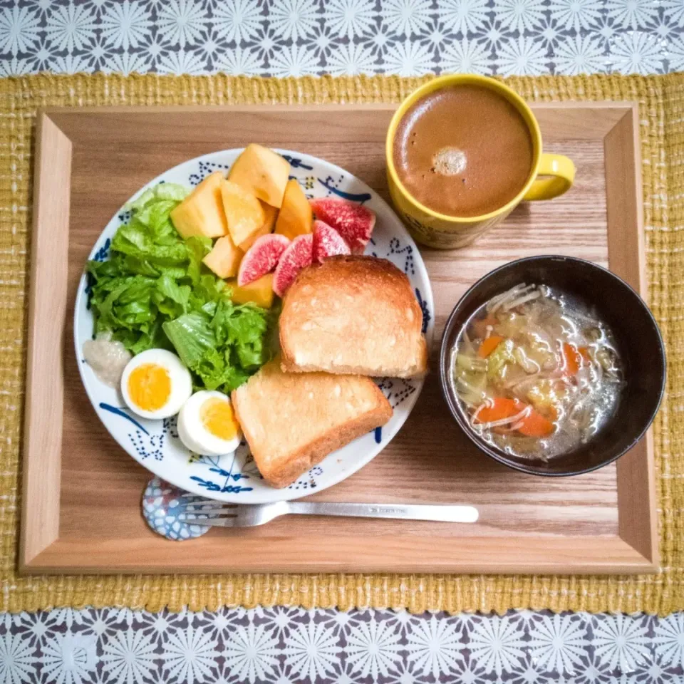 朝食ワンプレート🍞💕|mamekoさん