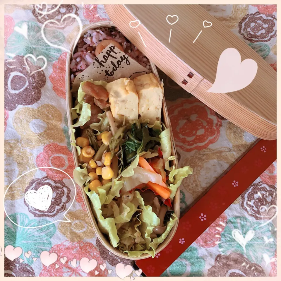 １０／１８ ｆｒｉ 鶏の照り焼き弁当🍴|rinaronarさん