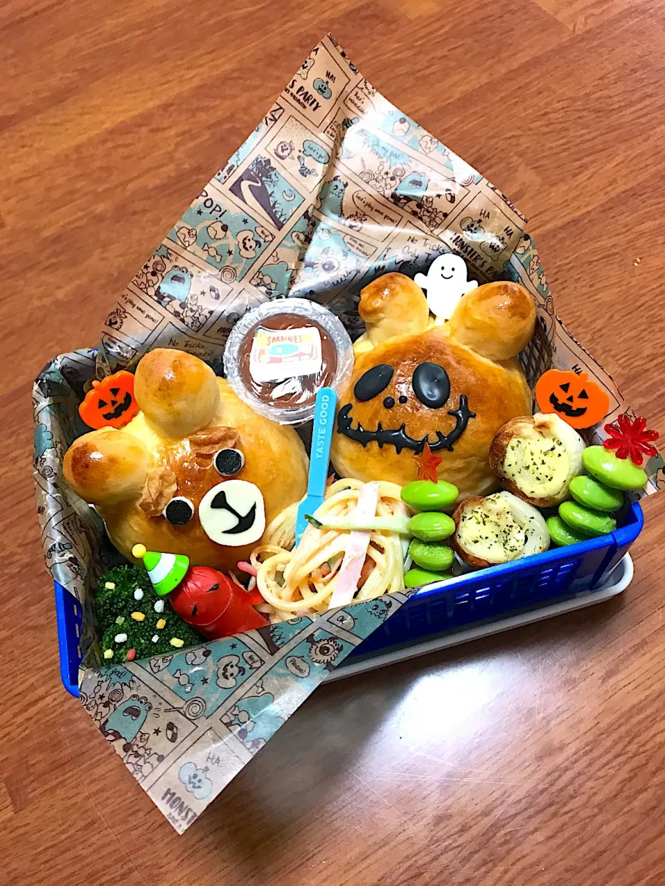 tedのハロウィン弁当♡|かなさん