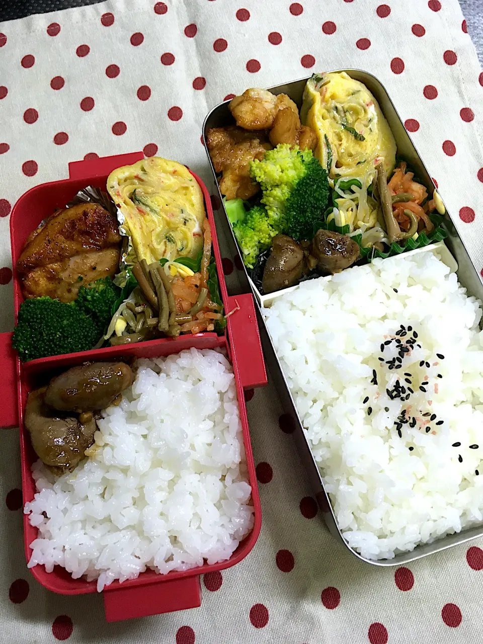 Snapdishの料理写真:10月18日　週末雨降り弁当🍱|sakuramochiさん