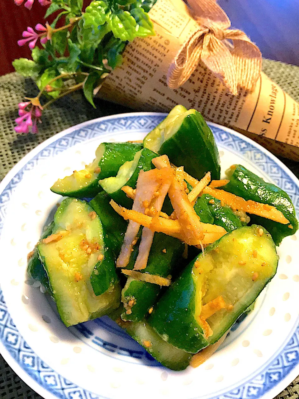 Snapdishの料理写真:ポリポリきゅうり💕無限に食べられちゃう😍|🌺🌺Foodie🌺🌺さん