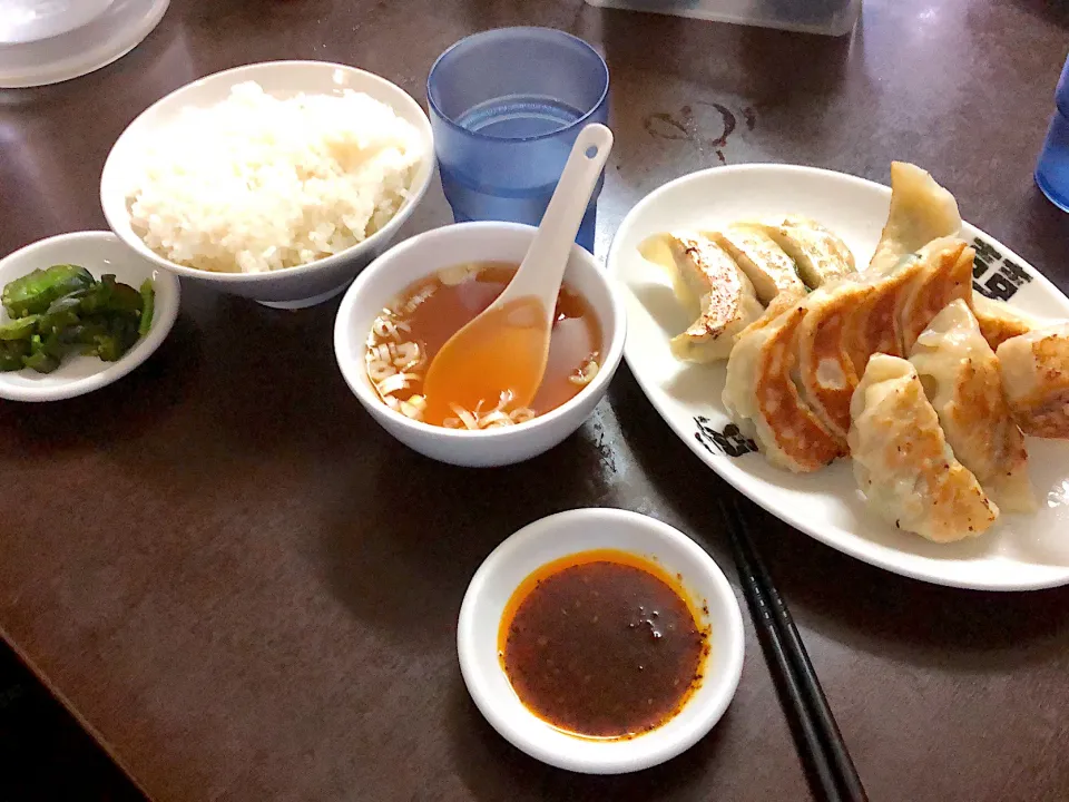 餃子定食|藤川泰さん