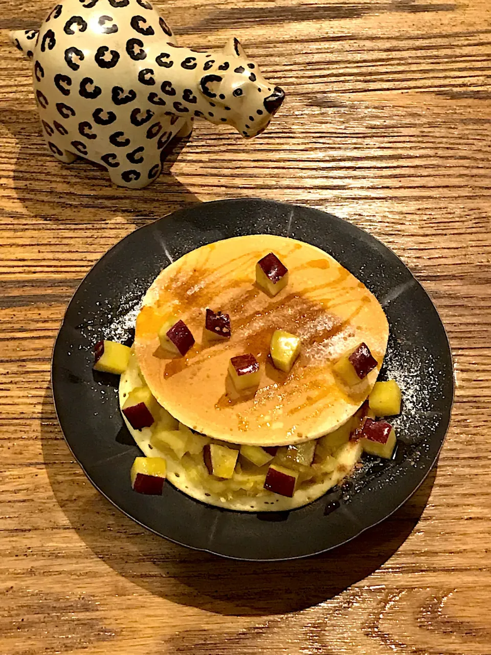 おいも餡サンドのパンケーキ|まーさん