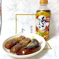♡焼きあごだしでナスの煮浸し♡