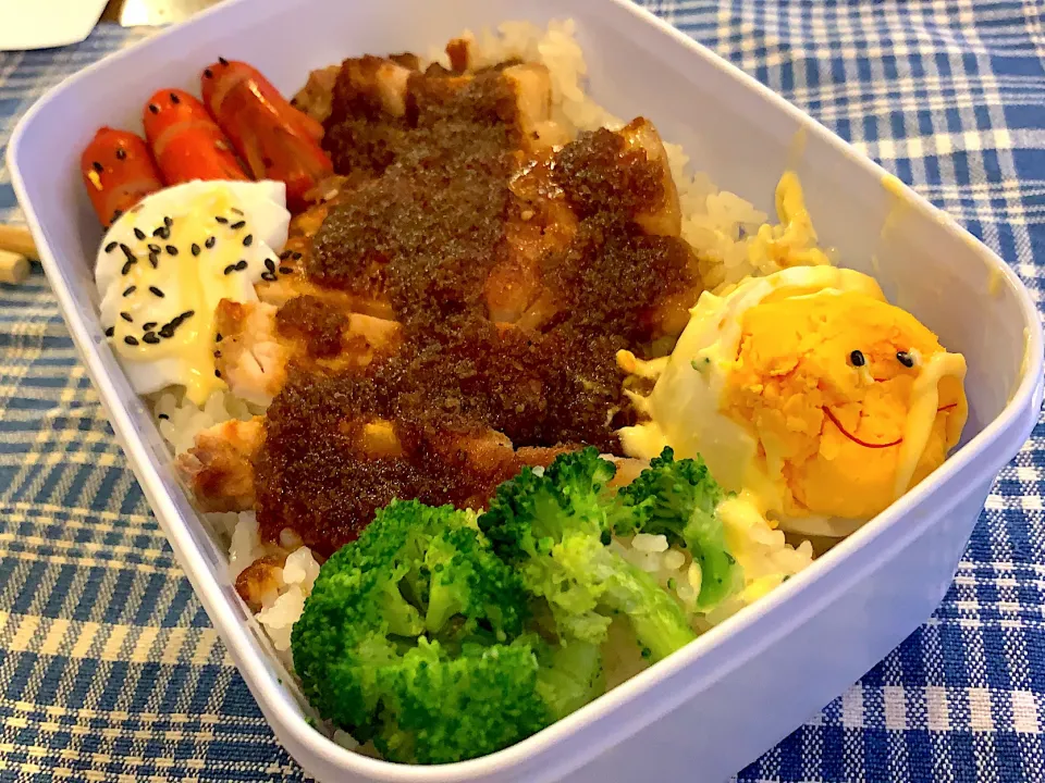 三元豚のステーキ弁当|🍭よっぴさん