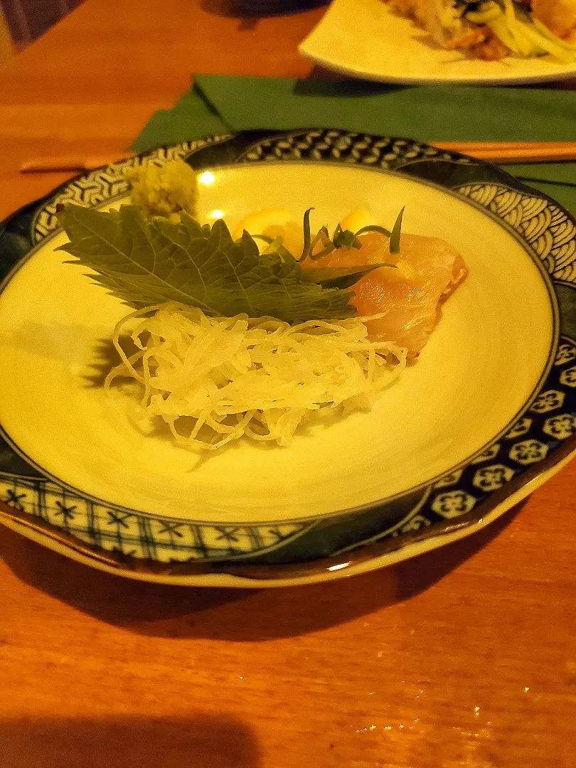 Snapdishの料理写真:Sashimi Local Caught Fluke|Frank Ortizさん