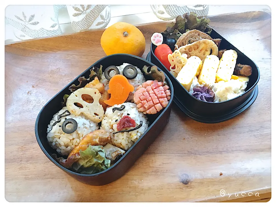 Snapdishの料理写真:JK弁当🍠2019.10.19(Sat.)|yucca@さん