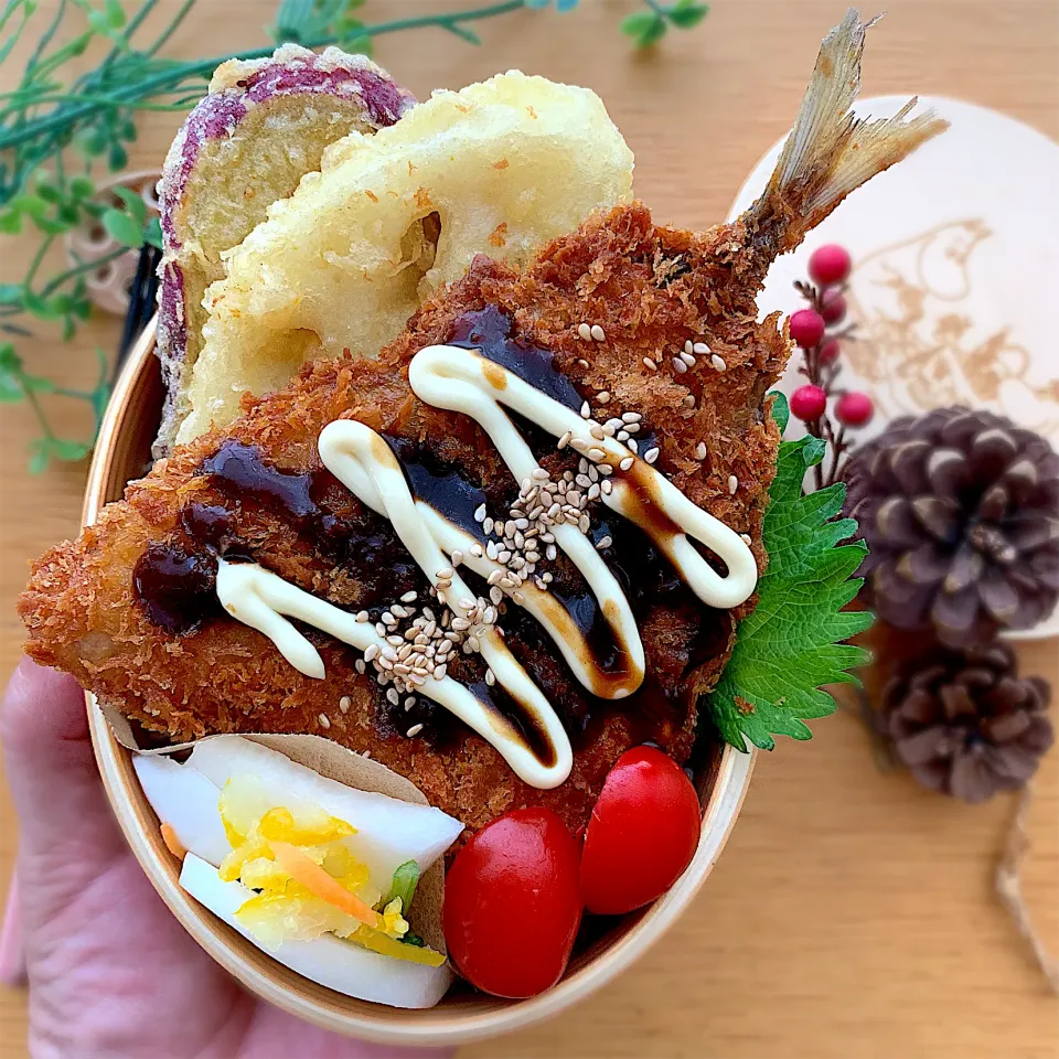 揚げ物祭り弁当|さえちゃんさん