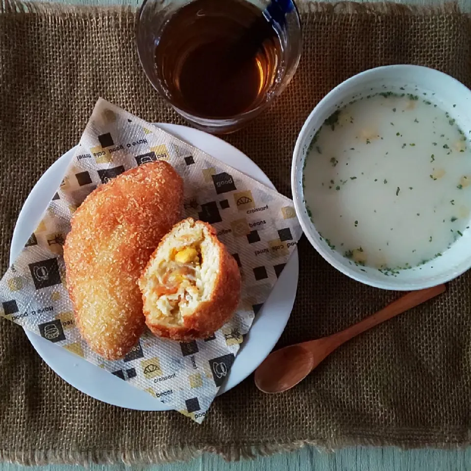 ホットケーキミックスでカレーパン|真希さん