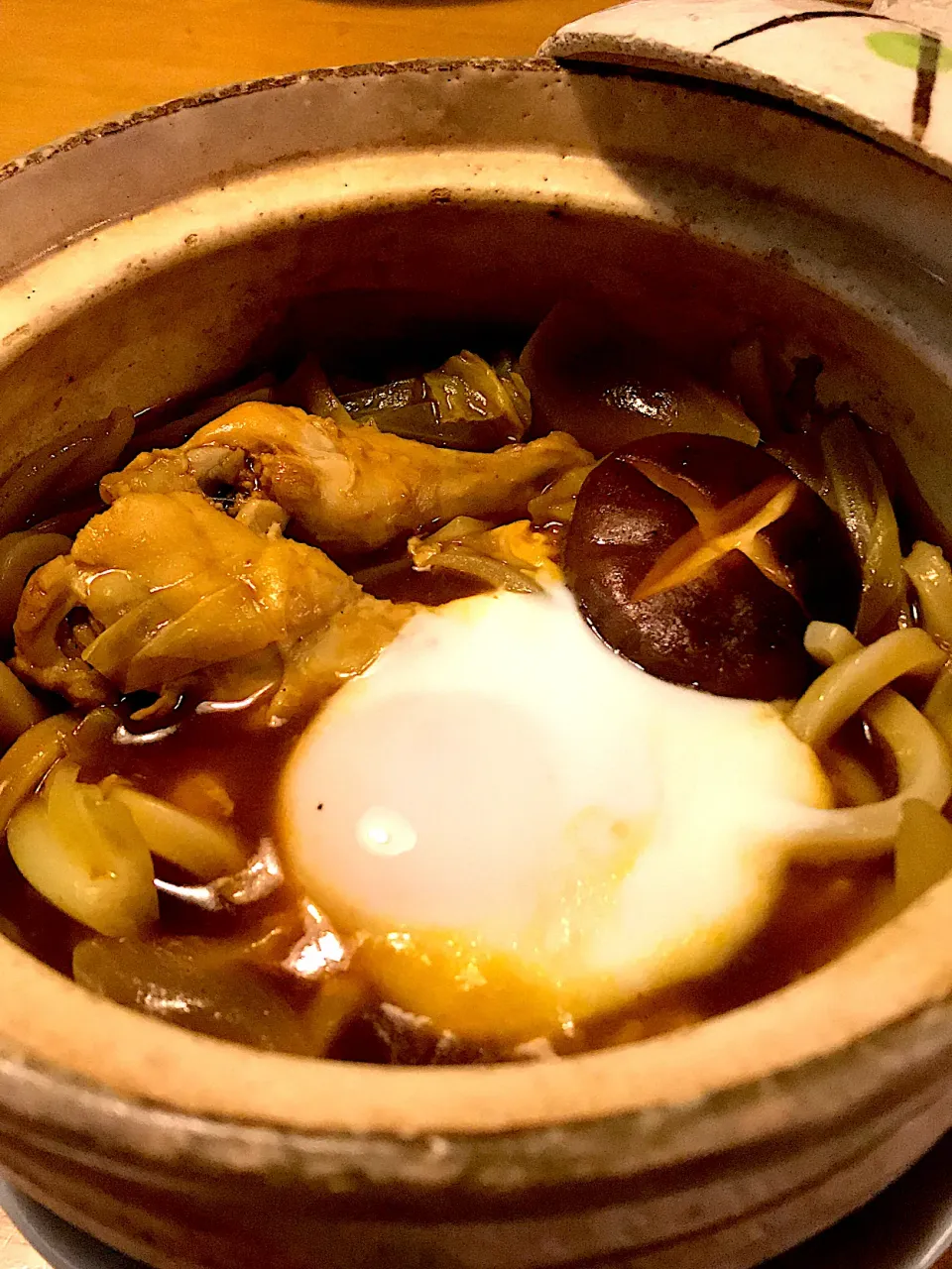 Snapdishの料理写真:❤︎あっちゃんの鍋焼きカレーうどん❤︎|あっちゃんさん