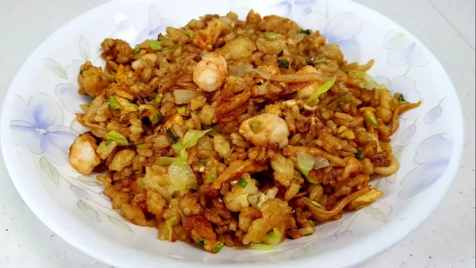 海鲜炒饭 - seafood fried rice|steven z.y.さん