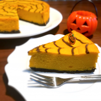 かぼちゃのチーズケーキ🎃