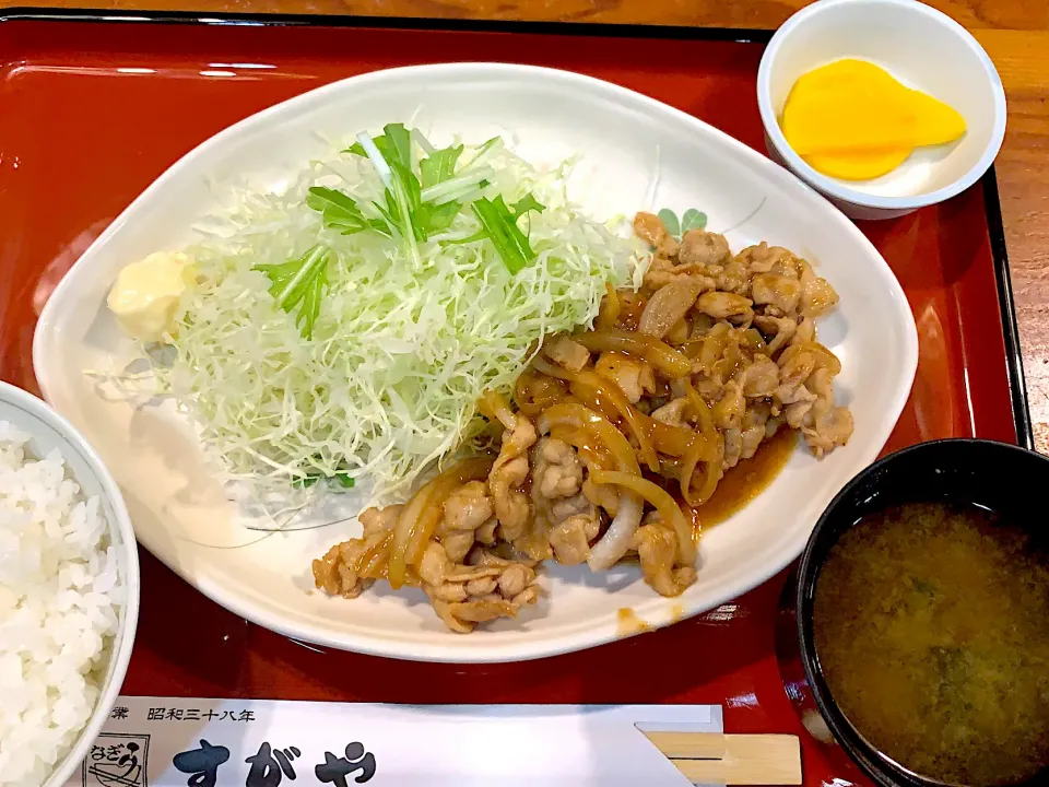 鰻だれ焼肉定食|yumyum😋さん