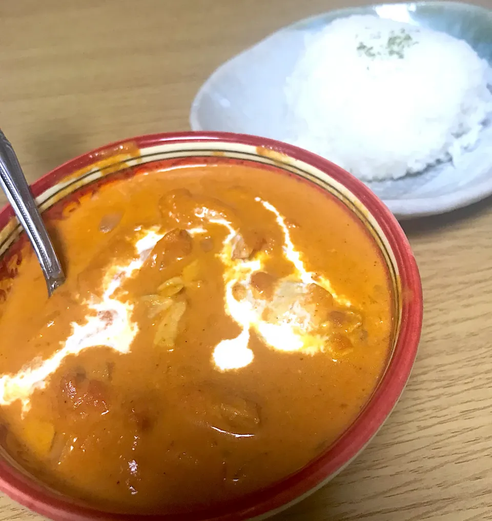 Snapdishの料理写真:バターチキンカレー|Masamiさん