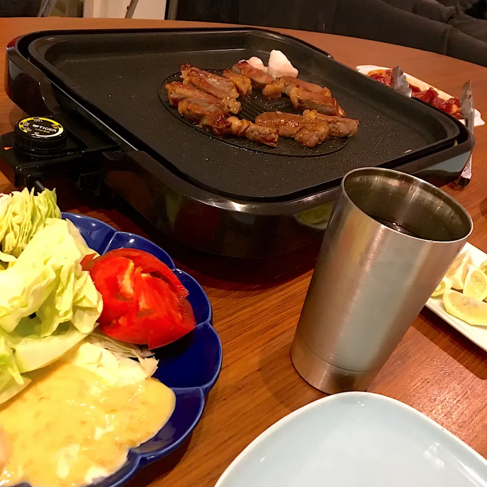 ガンバレ日本🇯🇵 タレ焼きステーキ🥩|くろあおさん