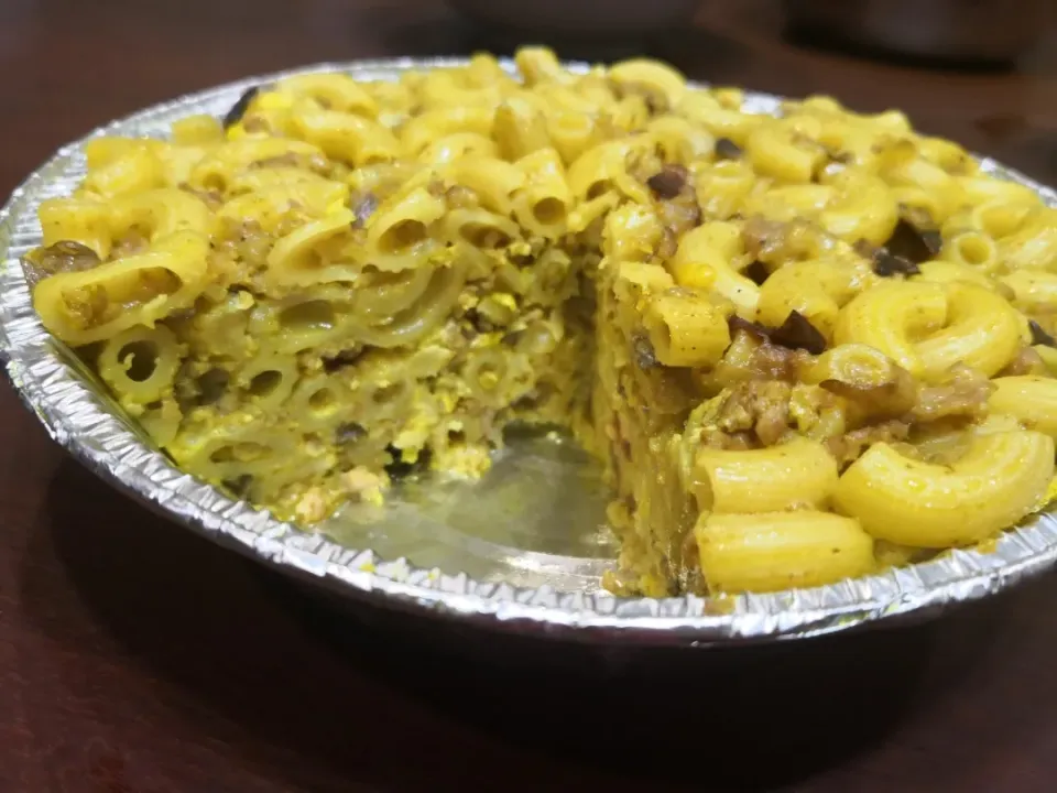 Macaroni curry cake with minced meat|ritatly38さん