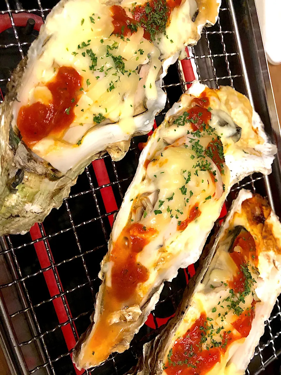 牡蠣のピザ風|Mika  Funatsuさん