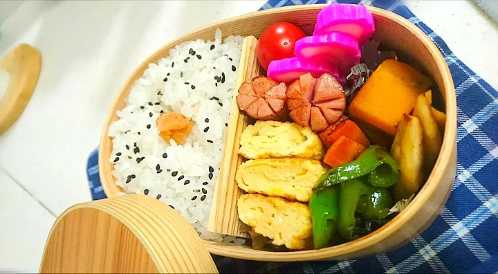 Snapdishの料理写真:10/21時短弁当🍱|びせんさん