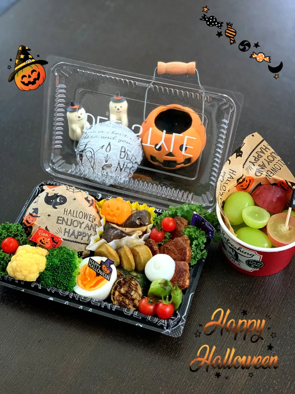 Snapdishの料理写真:今日のお弁当🎃|りおさん