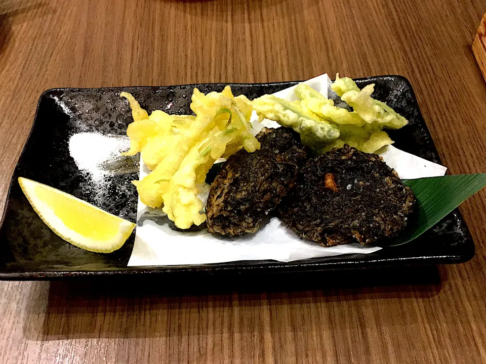 Snapdishの料理写真:天麩羅盛り合わせ|chelさん