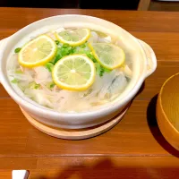 Snapdishの料理写真:雪見レモン鍋|ゆうさんさん