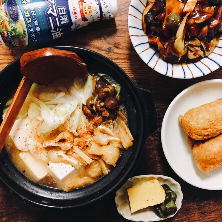 土鍋で何食べる？シリーズ。土鍋みそ汁|はるなさん