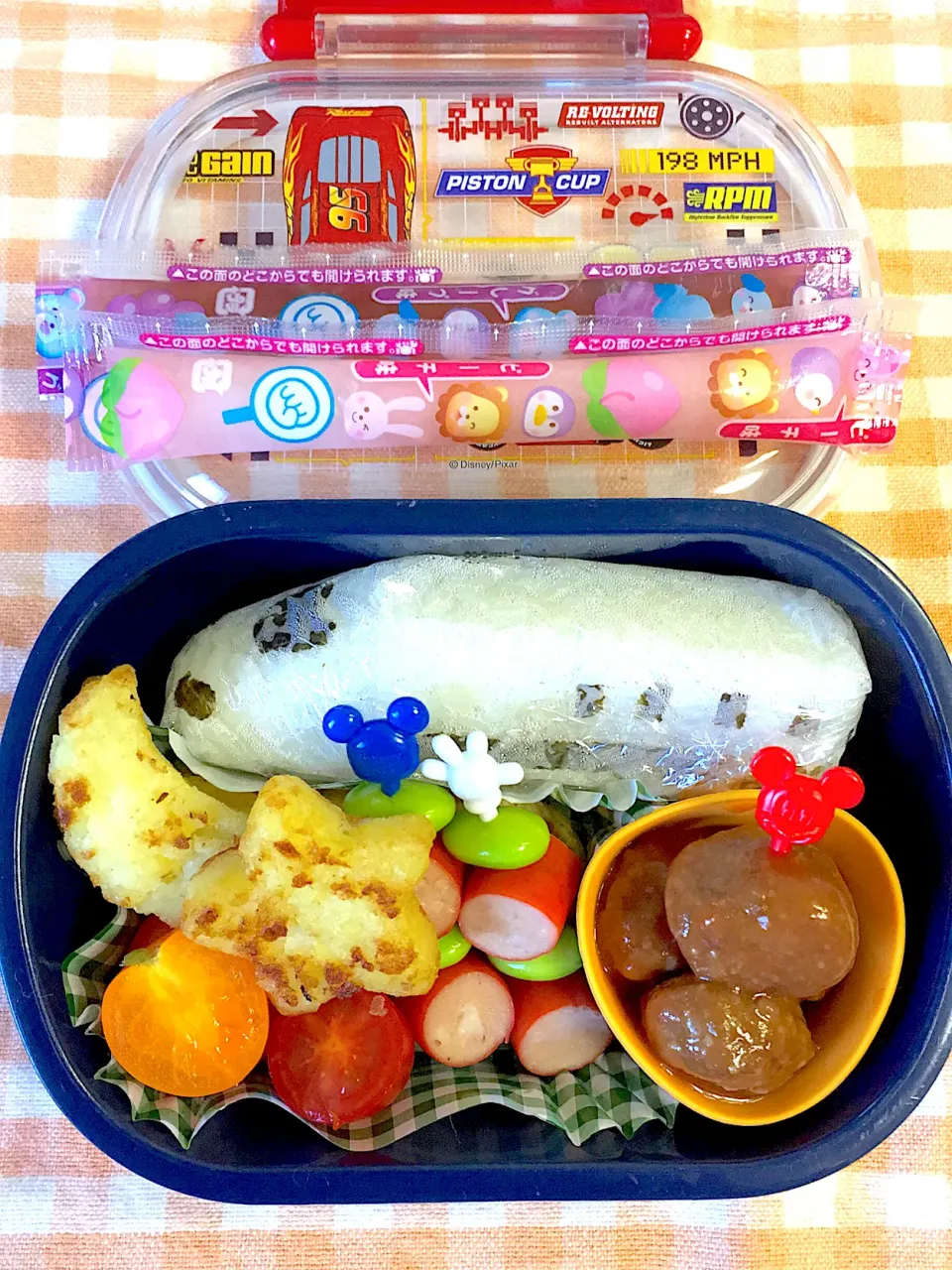 10/23☆年少☆新幹線ミートボール弁当|ちーさん